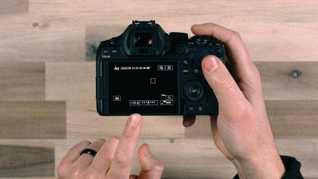 Canon EOS R6 Mark III Quick Start Guide: Controls, Settings & Everything You Need to Get Shooting 21 Canon EOS R6 III Aperture Priority Mode