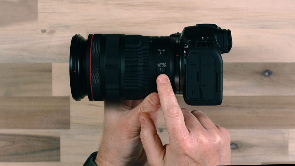 Canon EOS R6 Mark III Quick Start Guide: Controls, Settings & Everything You Need to Get Shooting 13 Canon EOS R6 III Lens Mode Switches