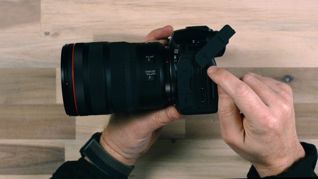 Canon EOS R6 Mark III Quick Start Guide: Controls, Settings & Everything You Need to Get Shooting 11 Canon EOS R6 III Ports