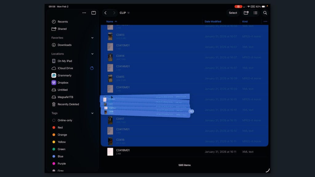 FCP iPad Editing Tutorial Moving Files