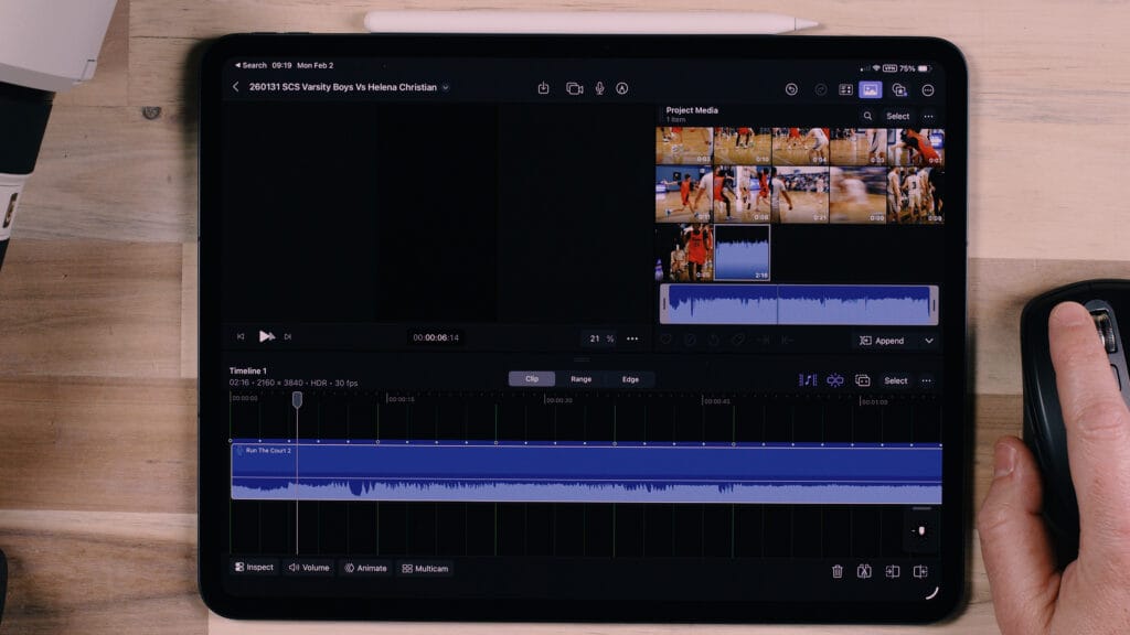 FCP iPad Editing Tutorial Music Beat Detection