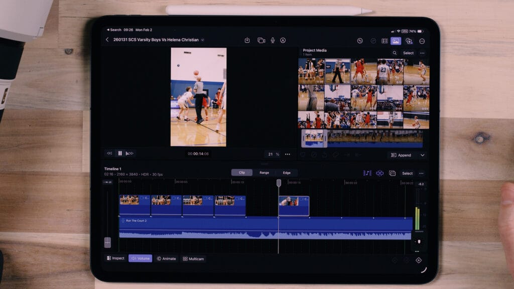 FCP iPad Editing Tutorial Timeline Editing 1