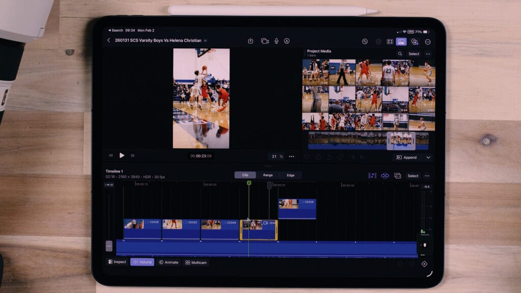 FCP iPad Editing Tutorial Timeline Editing 3