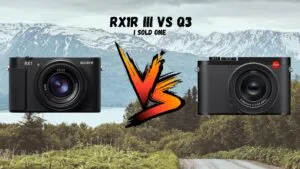 Sony RX1R III vs Leica Q3