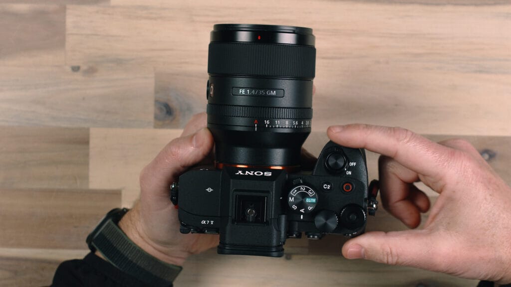 Sony a7V Power Switch