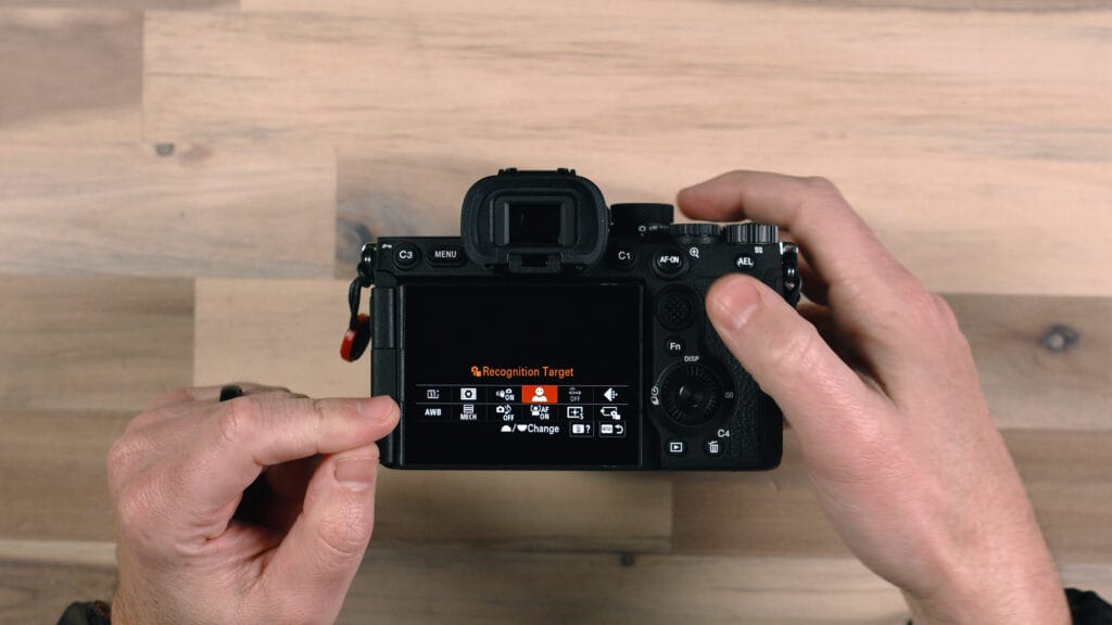 Sony a7V Guide quick function settings