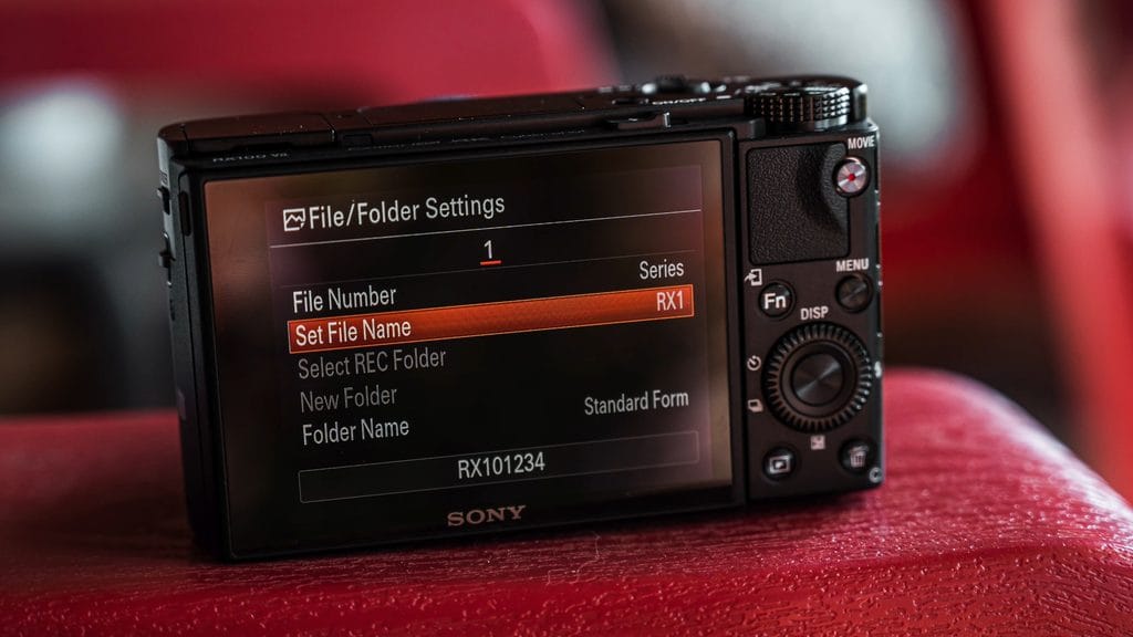 Sony RX100 VII Setup Guide: The 12 Settings I Change First 16 Sony RX100 VII Set File Name prefix setting