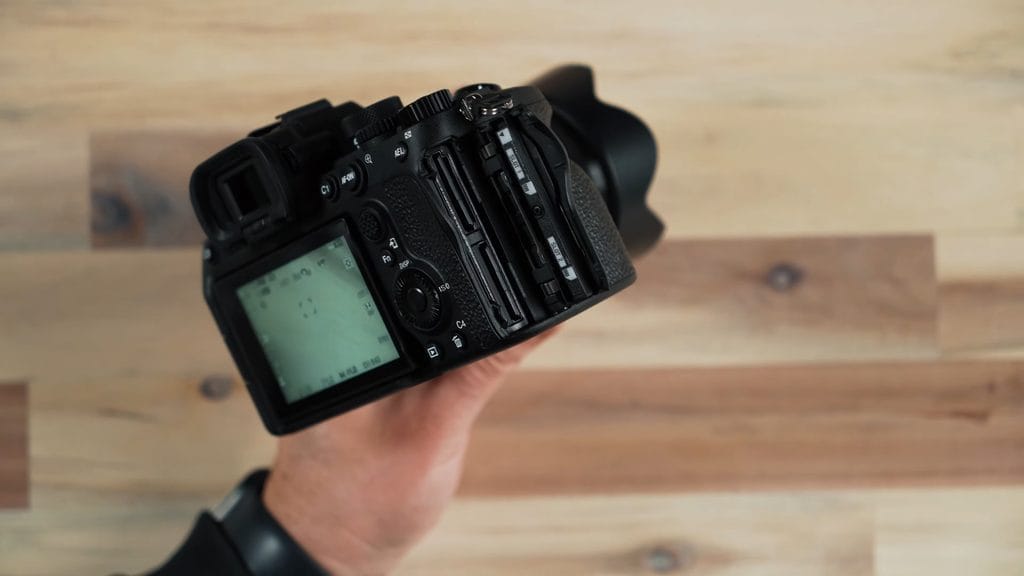 Sony a7 IV Beginner's Guide: How to Use Your New Camera 9 Sony a7 IV dual card slots with CFexpress Type A and SD
