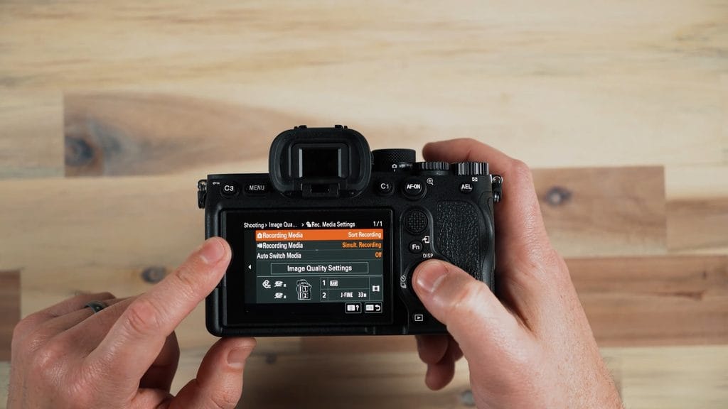 Sony a7 IV Beginner's Guide: How to Use Your New Camera 13 Sony a7 IV Rec. Media Settings menu