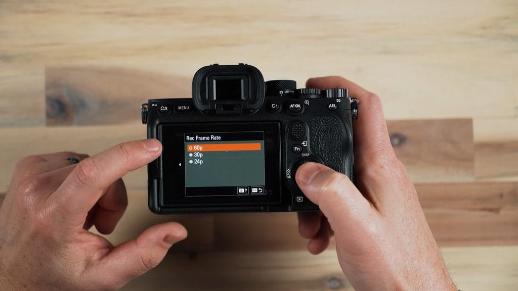 Sony a7 IV Beginner's Guide: How to Use Your New Camera 16 Sony a7 IV XAVC S 4K frame rate options