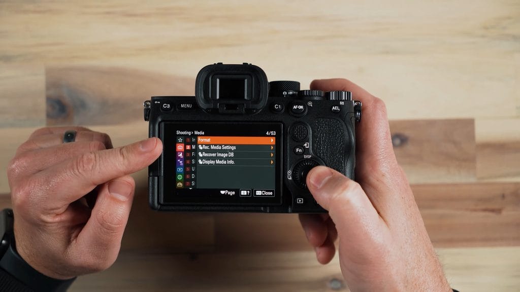 Sony a7 IV Beginner's Guide: How to Use Your New Camera 18 Sony a7 IV Format menu